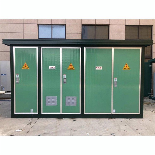 昂昂溪1600KVA欧式箱式变压器